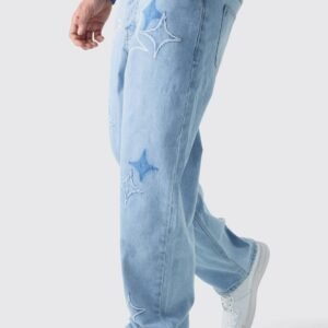 Star Patch Denim Jeans