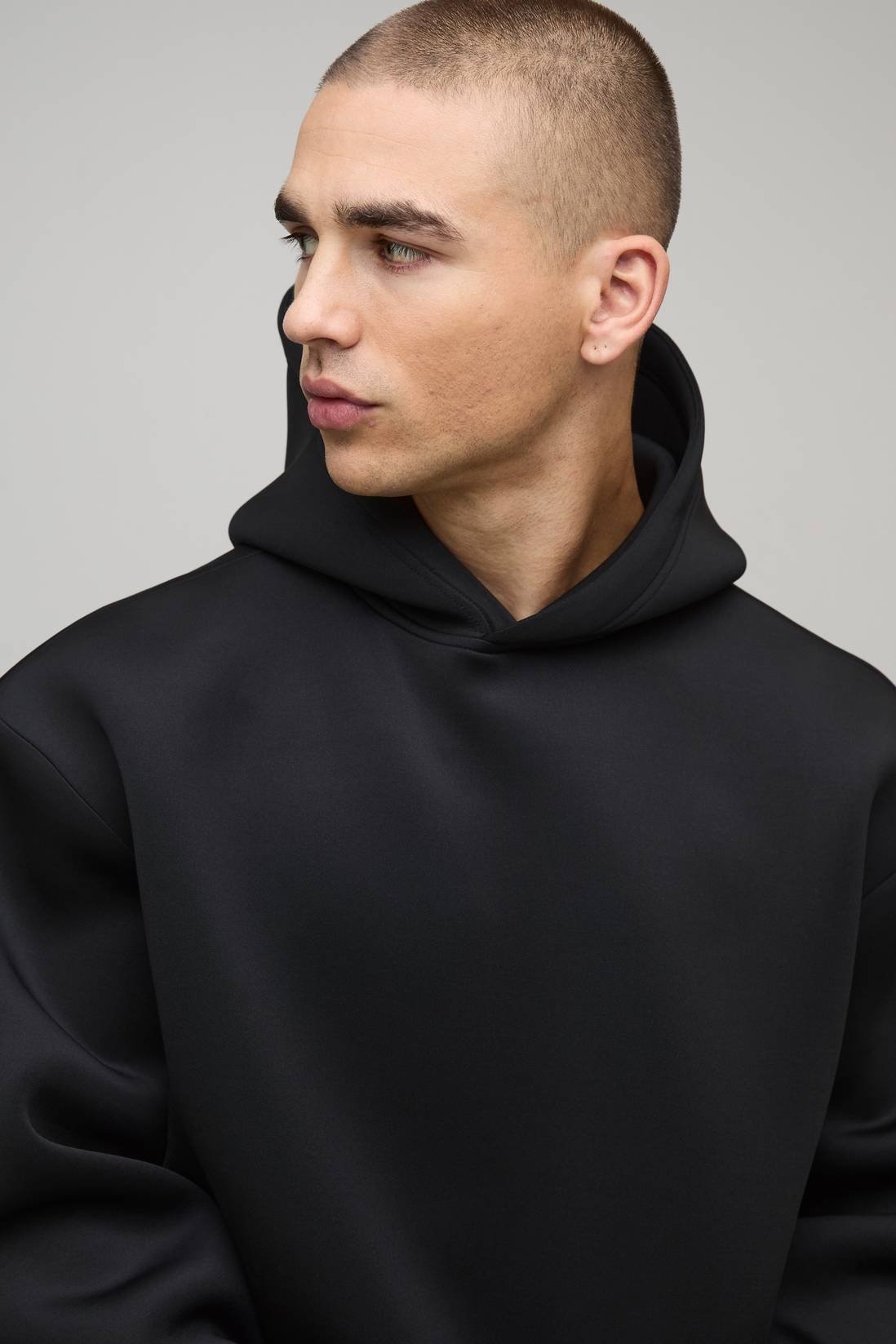 Black Over-Sized Hoodie - Image 3